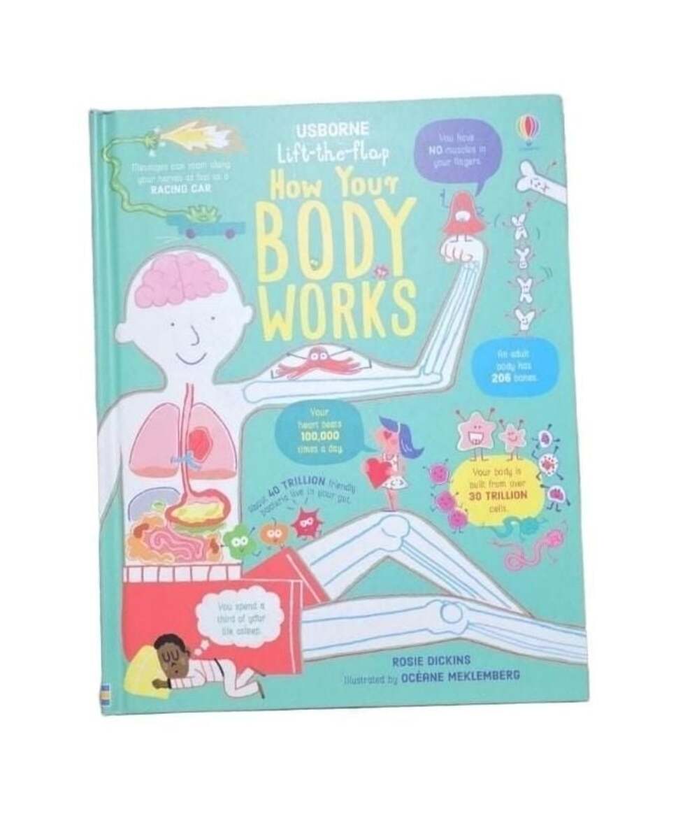 Usborne Lift-the-Flap How Your Body Works by Rosie Dickins